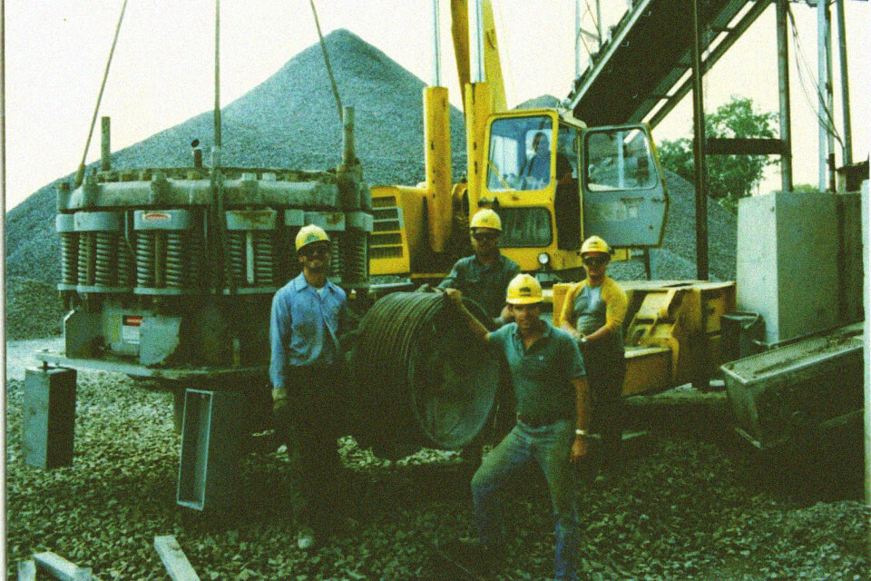 Charlie Luck IV: 1987-1988 training program in quarry